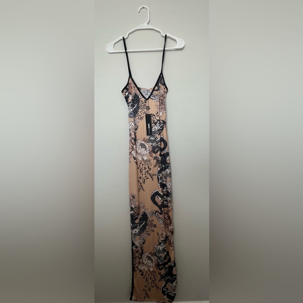 Never been worn Dragon Tattoo Maxi Dress
